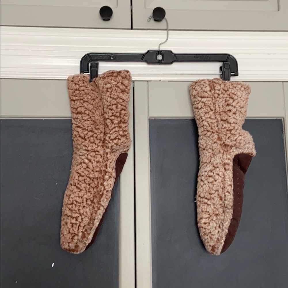 Fuzzy Boot Slippers